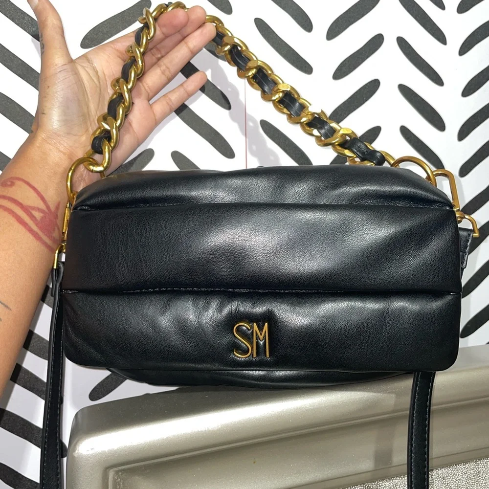 Steve Madden black Bag-NWOT - Picture 1 of 8